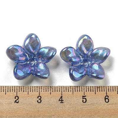 AB Color Plated Acrylic Beads LS-X-OACR-G034-01D-1