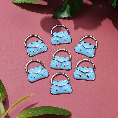 Alloy Enamel Charms E318-1-1