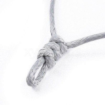 Adjustable Korean Waxed Polyester Cord Necklace Making AJEW-JB00493-03-1