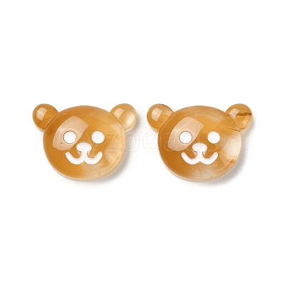 Translucent Resin Animal Decoden Cabochons RESI-M040-03-1