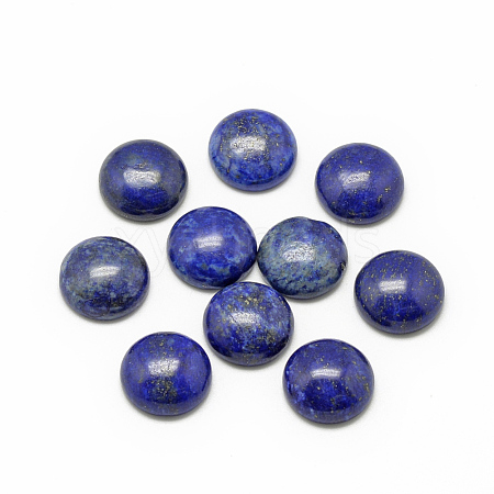 Natural Lapis Lazuli Cabochons X-G-R416-12mm-33-1