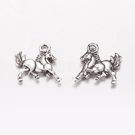 Tibetan Style Alloy Pendants TIBEP-E131-AS-1