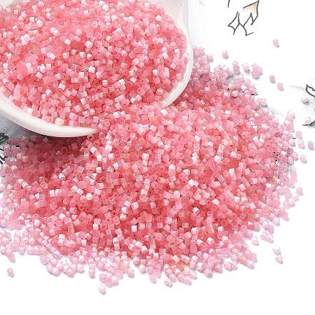 Imitation Cat Eyes Glass Seed Beads X-SEED-H003-03D-1