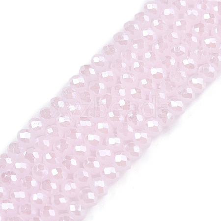 Electroplate Glass Beads Strands EGLA-A044-J2mm-A02-1