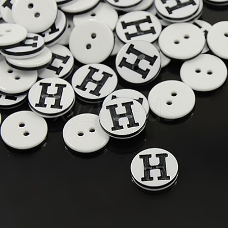 Plastic Buttons X-BUTT-A010-20L-H-1