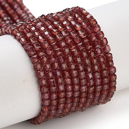 Natural Garnet Beads Strands G-B088-E11-02-1