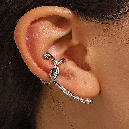 Irregular Alloy Cuff Earrings WGBD15E-03-1