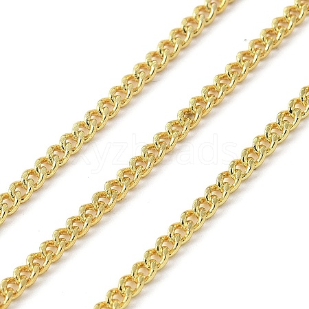 Brass Curb Chains CHC-U002-01G-02-1