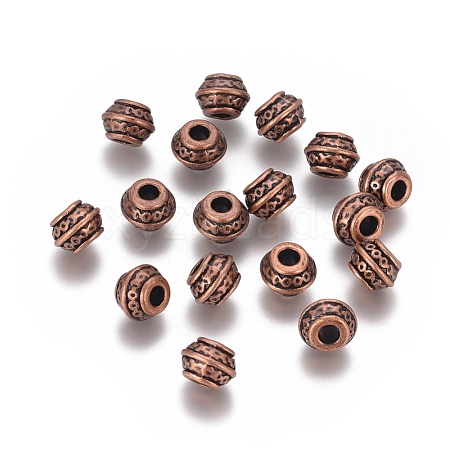 Tibetan Style Spacer Beads RLF0586Y-1