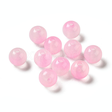 Transparent Acrylic Beads OACR-Z006-03E-1