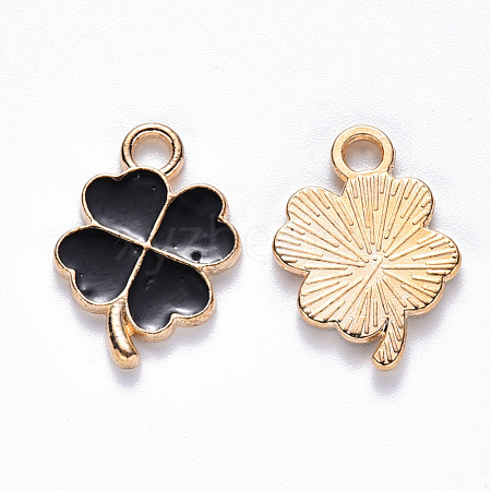 Alloy Enamel Pendants X-ENAM-S121-050A-1