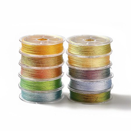 10 Rolls Polyester Sewing Thread OCOR-E026-03-1