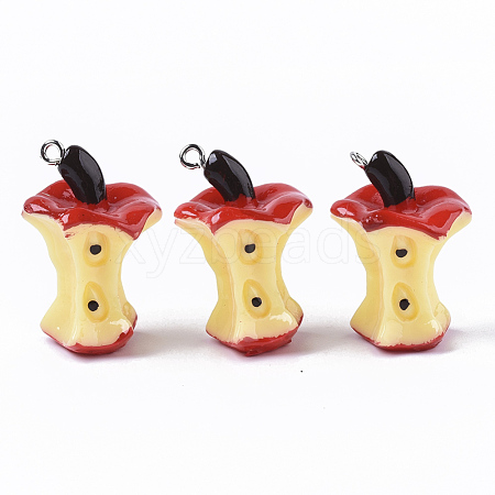 Resin Pendants RESI-N023-01-1