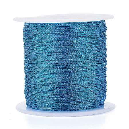 Polyester Braided Metallic Thread LS-OCOR-I007-B-27-1