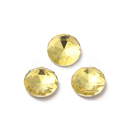 Glass Rhinestone Cabochons RGLA-P037-10B-D226-1