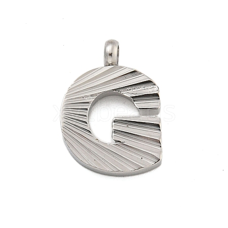 304 Stainless Steel Charms STAS-G345-01P-G-1