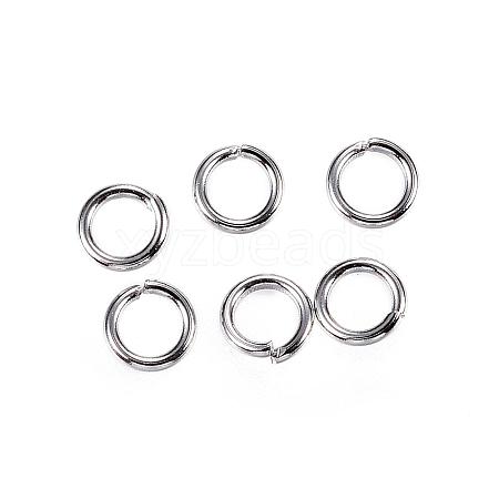 Tarnish Resistant 304 Stainless Steel Jump Rings STAS-D448-096P-4mm-1