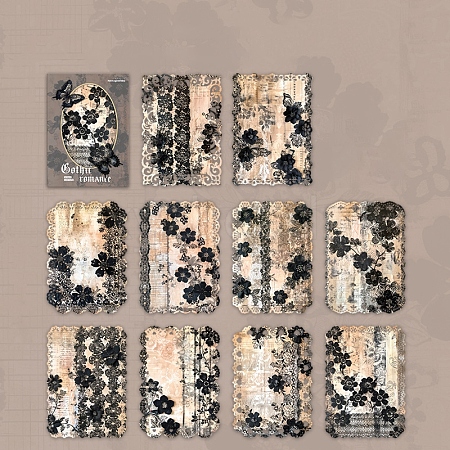 Beautiful Day Material Paper Gothic Romantic Series Scrapbook Paper Pad Sets PW-WG829A0-01-1