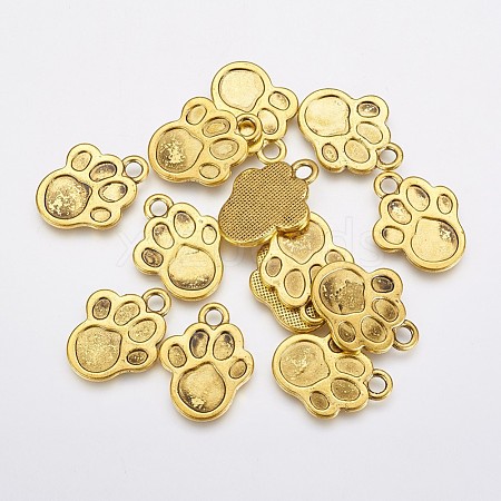 Tibetan Style Alloy Pendants X-TIBEP-21652-AG-RS-1