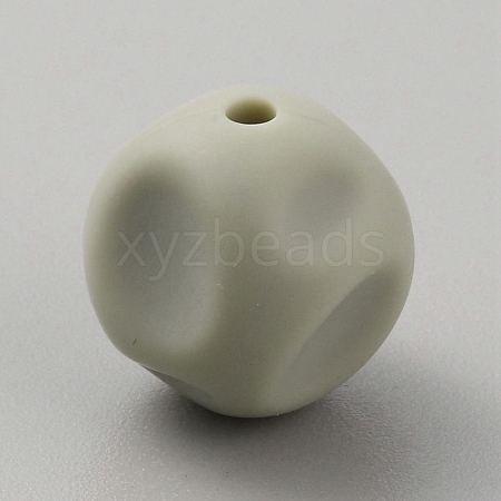 Cube Food Grade Eco-Friendly Silicone Beads SIL-TAC0003-11O-1