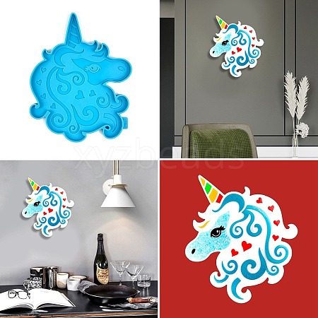 DIY Unicorn Wall Decoration Silicone Molds SIMO-H010-11-1