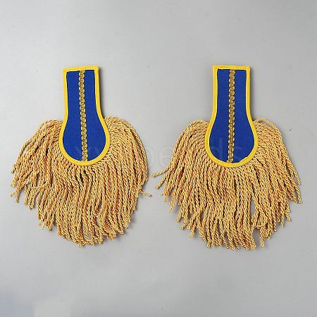 Polyester Epaulettes DIY-WH0671-422A-1