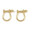 Brass D-Ring Anchor Shackle Clasps KK-A257-08G-1