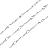 Rack Plating 304 Stainless Steel Bar Link Chain CHS-N009-05P-1