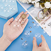   DIY Glass Globe Ball Wish Bottle Pendant Making Kit DIY-PH0021-92-3