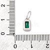 925 Sterling Silver Cubic Zirconia Charms STER-NH0014-01P-05-3