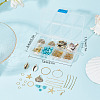 SUNNYCLUE DIY Ocean Gemstone Earring Making Kit DIY-SC0020-31-7