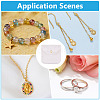 10Pcs Velvet Jewelry Storage Bags with Snap Button ABAG-HY0001-17C-5