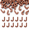 Opaque Acrylic European Beads OACR-TAC0019-006J-1