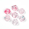 Transparent Acrylic Beads TACR-T028-40C-2