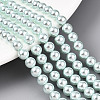 Glass Pearl Beads Strands HY-G002-01C-12-4