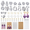 FASHEWELRY DIY Earring Making Finding Kits DIY-FW0001-22-10