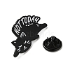 Lying Cat Enamel Pins JEWB-H017-04EB-04-3