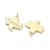Brass Pendants KK-D229-22G-G-2