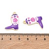 Printed Brass Pendants KK-CBA42CA-09G-4