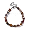 Natural Mookaite Beaded Bracelets for Women G-P563-07P-06-4