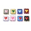 Glass Enamel Beads GL-CBA33A9-03-1