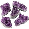 Natural Amethyst Irregular Raw Druzy Display Decorations PW-WG85295-01-1