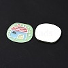 Printed Acrylic Cabochons LS-MACR-C003-28-3