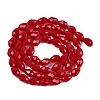 Opaque Solid Color Imitation Jade Beads Strands EGLA-N013-P10mm-D07-2