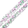 Transparent Glass Beads Strand GLAA-F112-04D-1