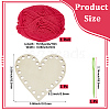 DIY Heart Wood Knitting Loom Kits DIY-CY0003-10B-2