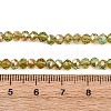 Electroplate Glass Beads Strands EGLA-A034-T4mm-J02-6