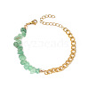 Natural Green Aventurine Beaded Bracelets PW-WG30470-02-1