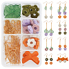 SUNNYCLUE DIY Flocky Earring Making Kits DIY-SC0013-82-1