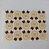 Medal with Word Hand Made Pattern Paper Stickers DIY-WH0308-131-1